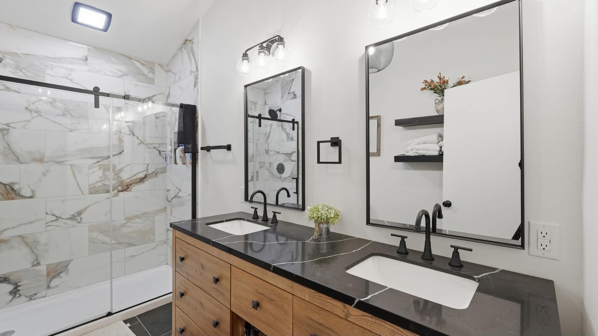 Bathroom finished with quality craftsmanship